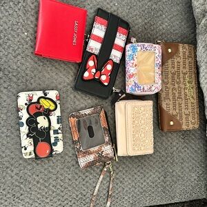 Disney wallets and card holders bundle